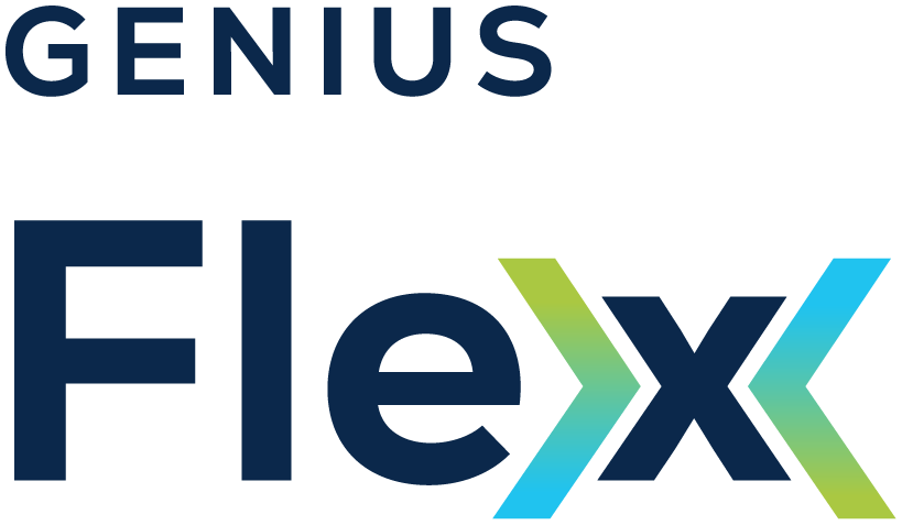 Genius Flex logo.